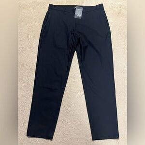Fabletics The Don Trouser Classic Fit Men’s Pants - Black - Size 38x34 - NWT$100